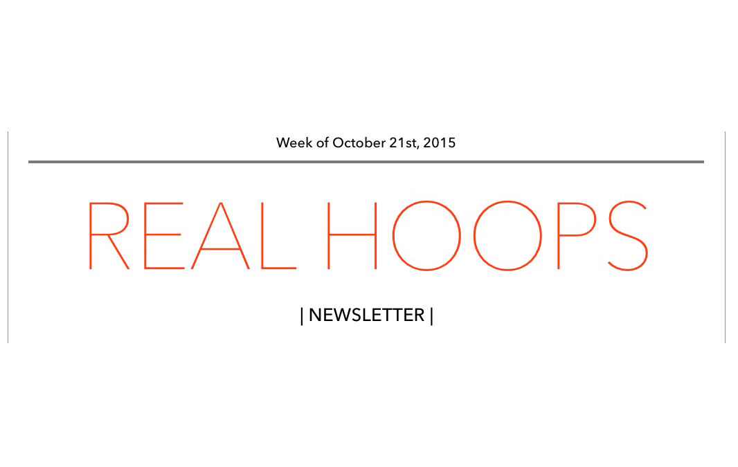 RH Weekly Newsletter (Week of October 21st, 2015)