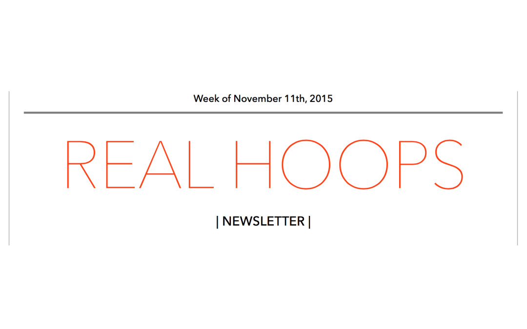 RH Weekly Newsletter (Week of November 11th, 2015)