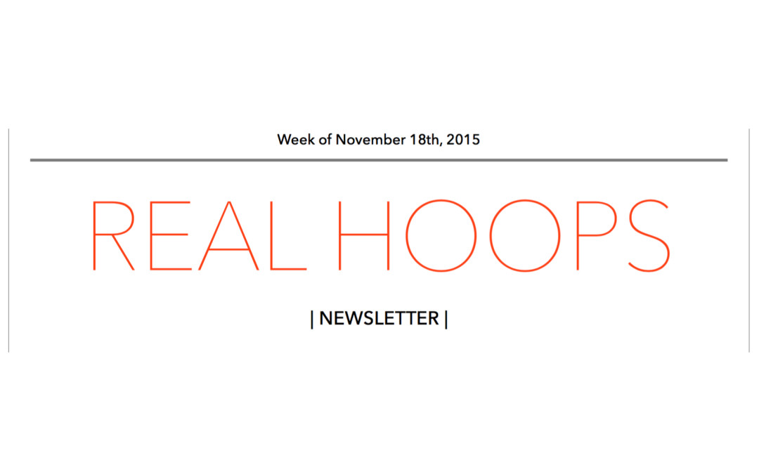 RH Weekly Newsletter (Week of November 18th, 2015)
