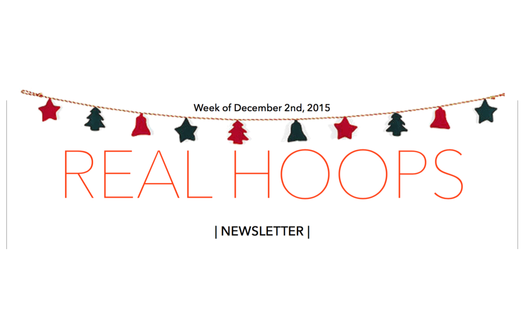 RH Weekly Newsletter (Week of December 2nd, 2015)