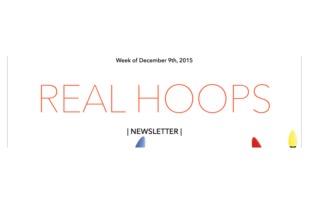 RH Weekly Newsletter (Week of December 9th, 2015)